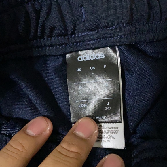 Adidas Tracksuit Pants Dark Blue - Picture 3 of 4